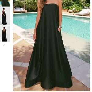 Show Me Your Mumu Tinsley Tube Dress Size XL Black